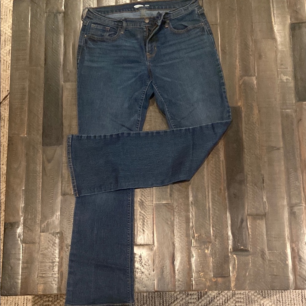 Old Navy Blue Boot Cut Jeans